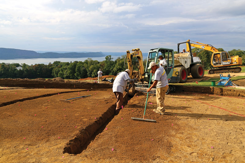 USGA putting green construction