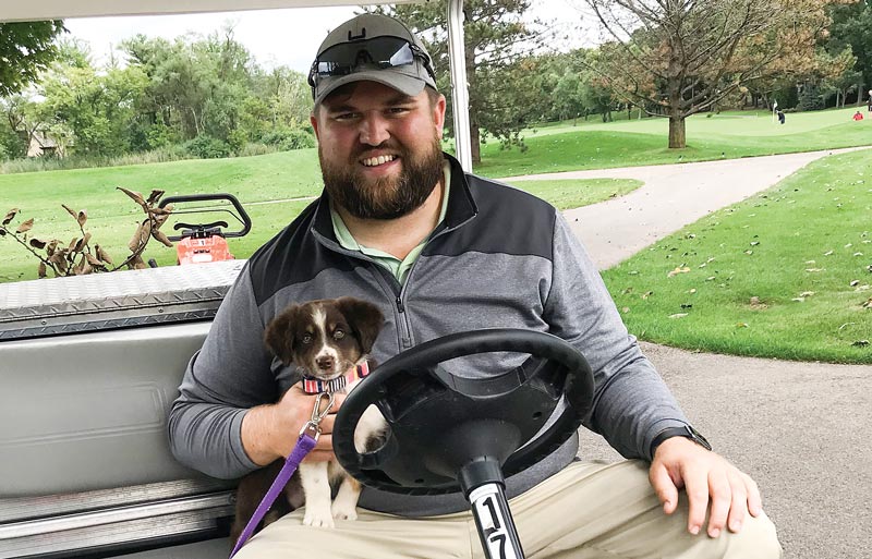 GCSAA with the assist for assistant superintendents Conrad Pannkuk