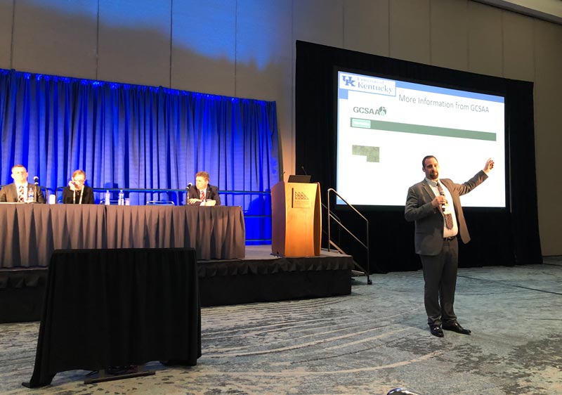 Tackling turfgrass problems at GIS, part 1 Turfgrass Solutions session