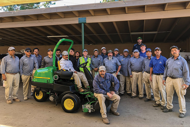 Aerial view of Ghost Creek golf course