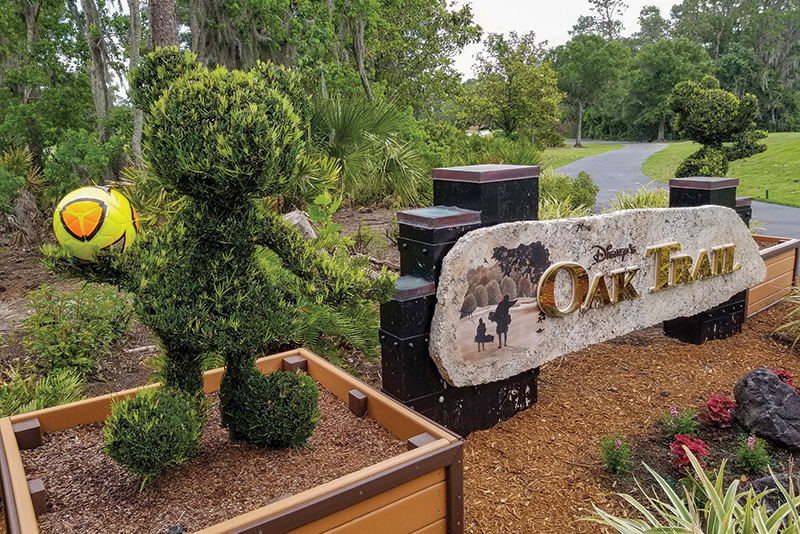 Aerial view of Ghost Creek golf course