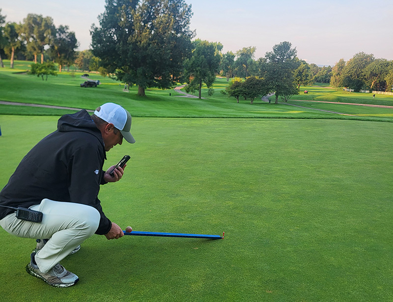 Aerial view of Ghost Creek golf course