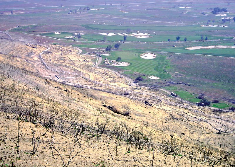 Barona Creek Golf Club fire