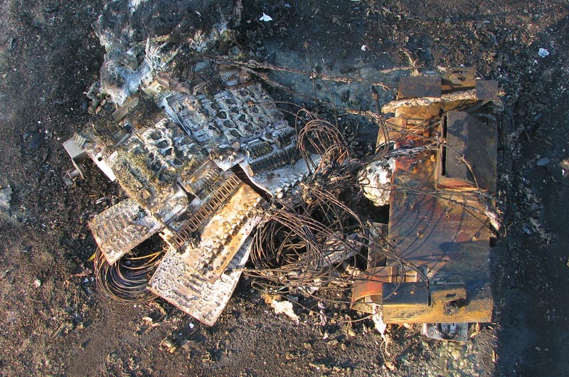 Wildfires and golf courses: What superintendents should know Irrigation fire damage