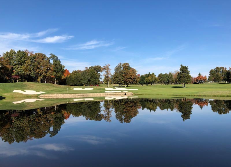 Managing golf course ponds, lakes without traditional herbicides Golf course lake