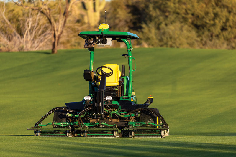The future of autonomous technology in golf John Deere autonomous mower