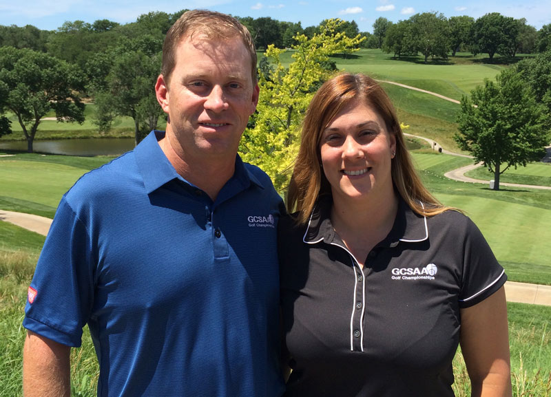 New PGA Tour rookie Chris Thompson has GCSAA ties Chris Thompson Jessica Thompson