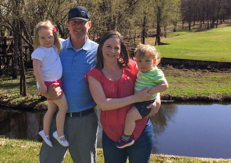 A family affair: Spouses and golf course management Dan and Jess Stang