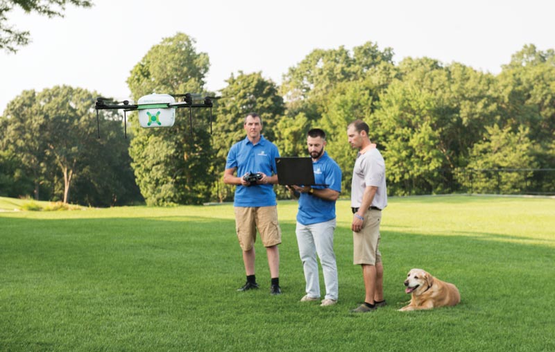 A perfect marriage: Superintendent blends turf and tech GreenSight Agronomics drone