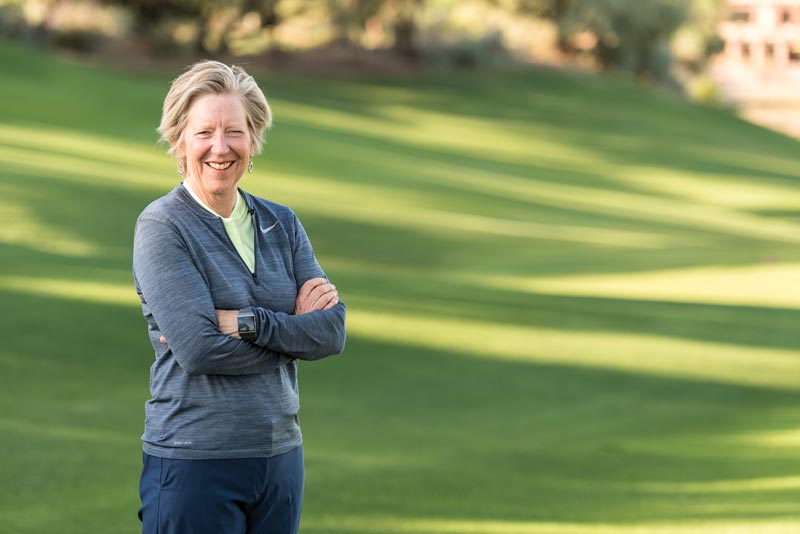 Room at the top: Nancy Dickens, CGCS Nancy Dickens golf