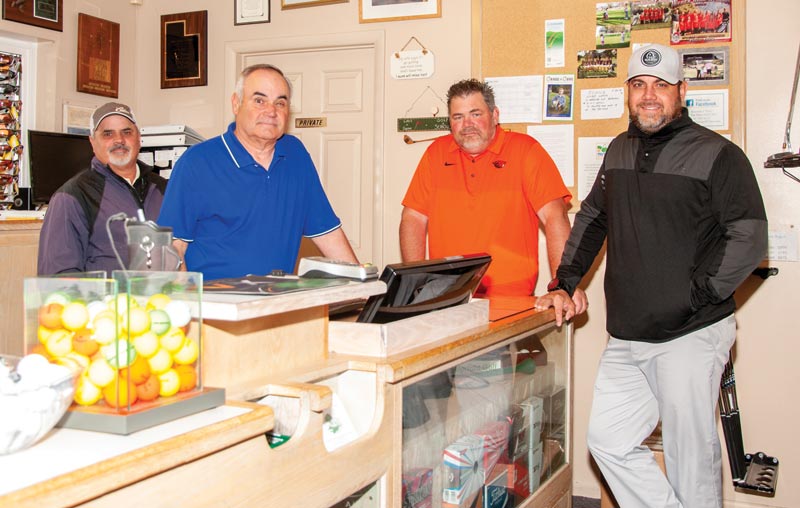 Giving his all: Justin Woodland of The Barn Golf Club Woodlands The Barn Golf Club