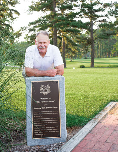 Virginia club names course for superintendent Vince Hankley golf