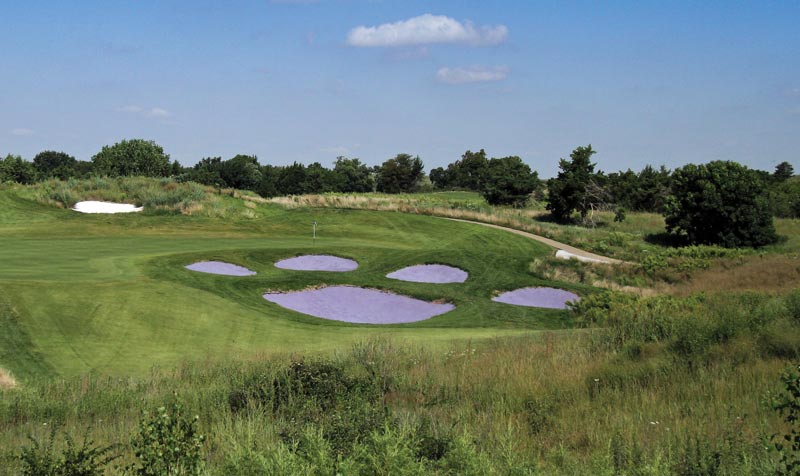 The art of the golf course bunker Colbert Hills Golf Course