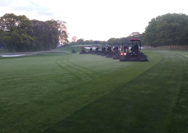 Gallery: The 2019 PGA Championship Bethpage golf course maintenance