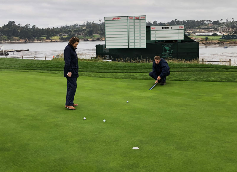 Gallery: The 2019 U.S. Open Pebble Beach Stimpmeter