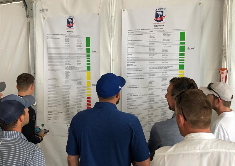 Gallery: The 2019 U.S. Open Pebble Beach volunteers