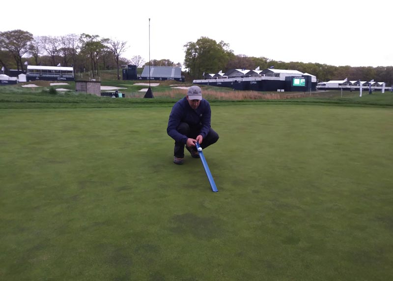 Gallery: The 2019 PGA Championship Stimpmeter Bethpage