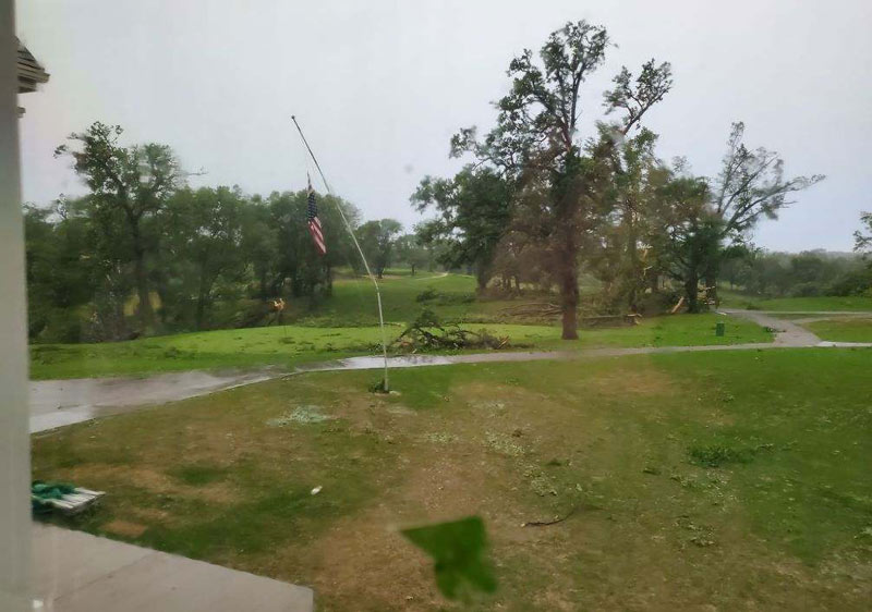 Iowa derecho: Superintendents recount storm, damages Elmwood Country Club