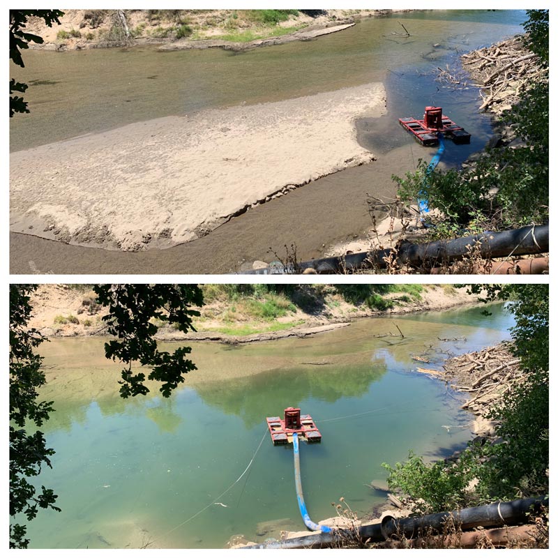 Golf course BMPs success story: Woodbridge Golf and Country Club Golf course irrigation sand removal