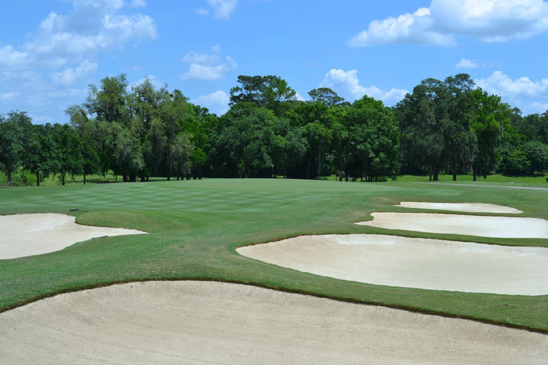 Muirfield golf hole replica