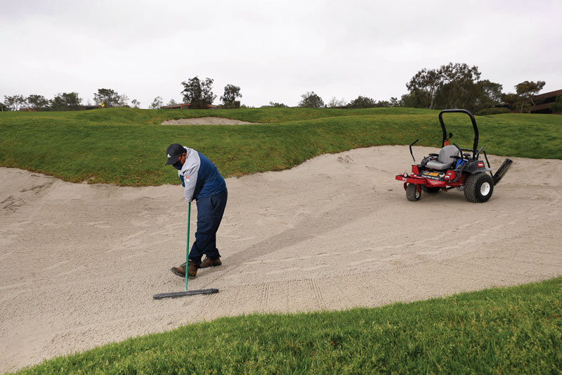 Team Torrey Pines and the 2021 U.S. Open Torrey Pines bunkers