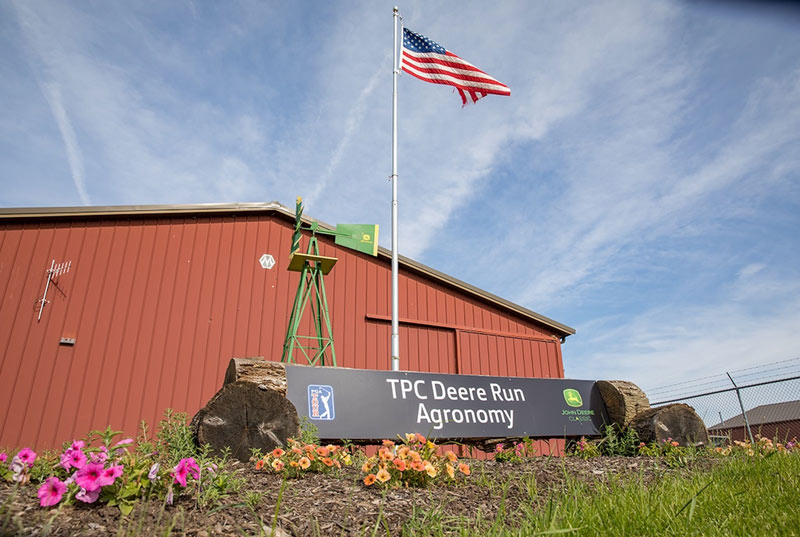 A milestone at the 2021 John Deere Classic TPC Deere Run agronomy