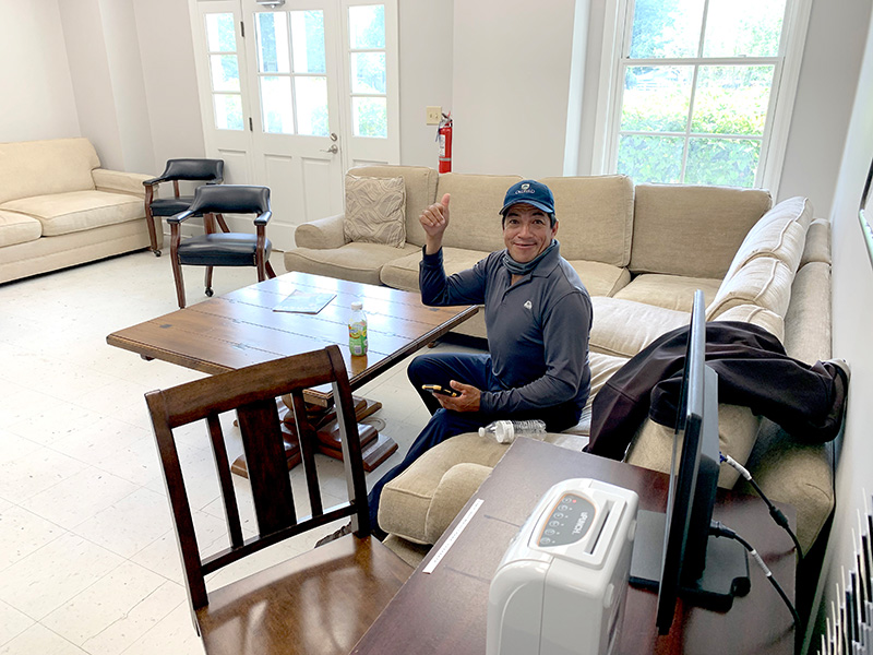 Oldfield golf course break room