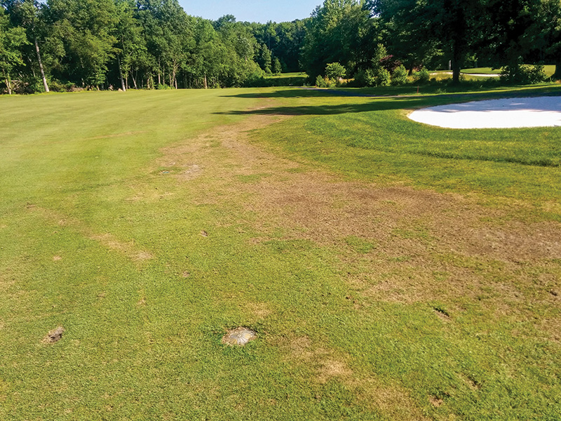 Aerial view of Ghost Creek golf course