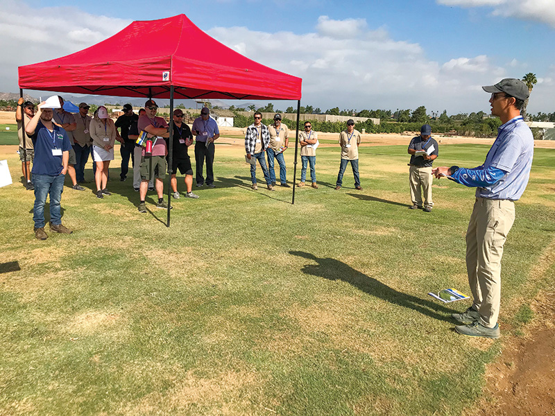 Aerial view of Ghost Creek golf course