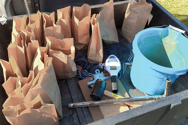 Aerial view of Ghost Creek golf course