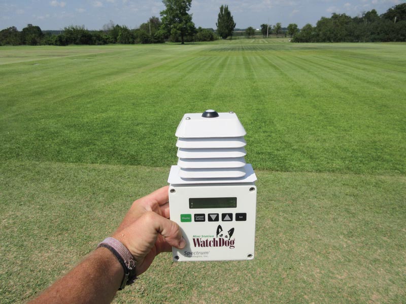 What the tech? Measuring light for healthier turf Turf light sensor