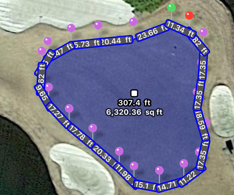 What the Tech? Easy ways to measure turfgrass area Planimeter app measurement